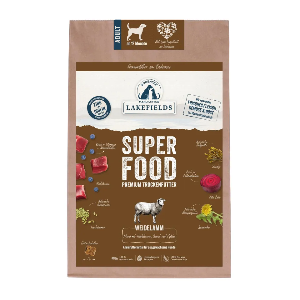 lakefields-superfood-trockenfutter-lamm-61-2-5kg-getreidefrei image 1