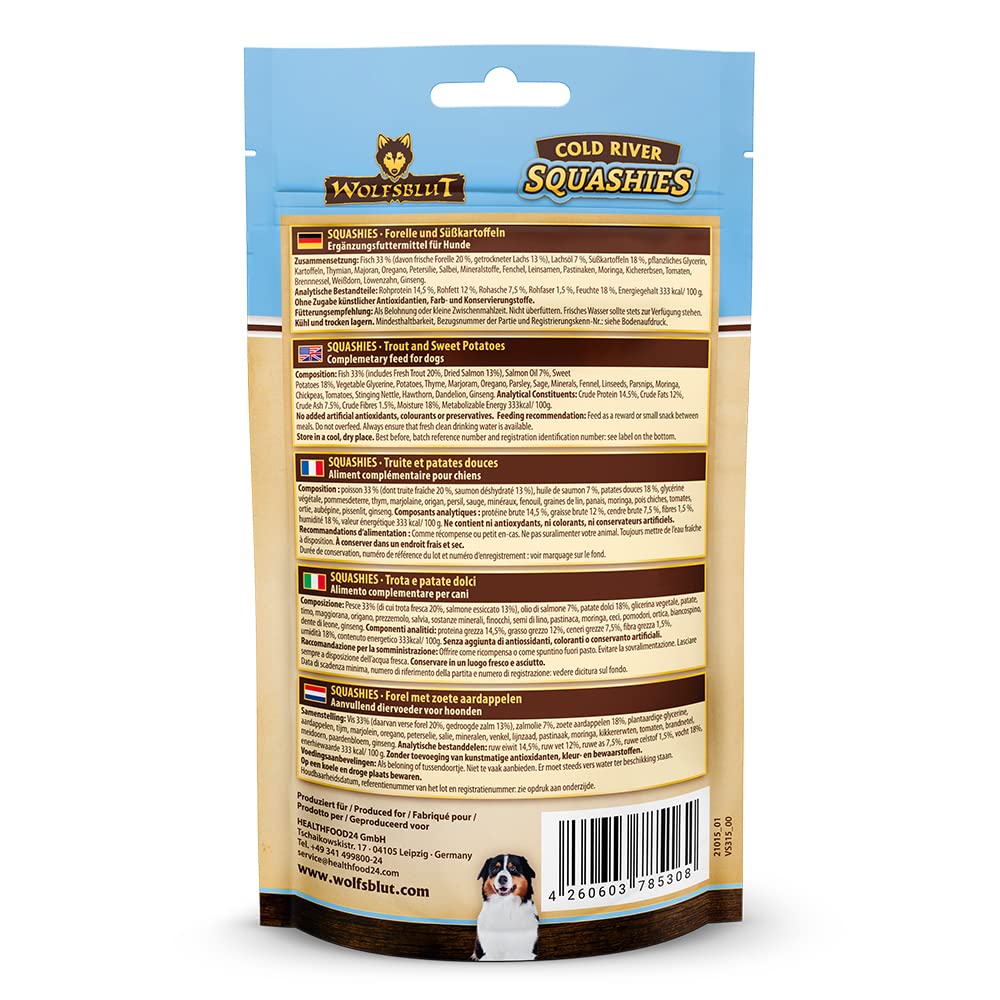 wolfsblut-cold-river-squashies-adult-hundesnacks-multipack-8x100g image 2