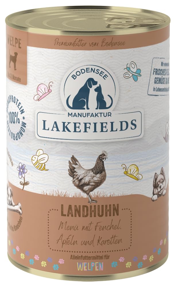 lakefields-premium-welpen-nassfutter-huhn-61-getreidefrei-6-x-200-g image 7