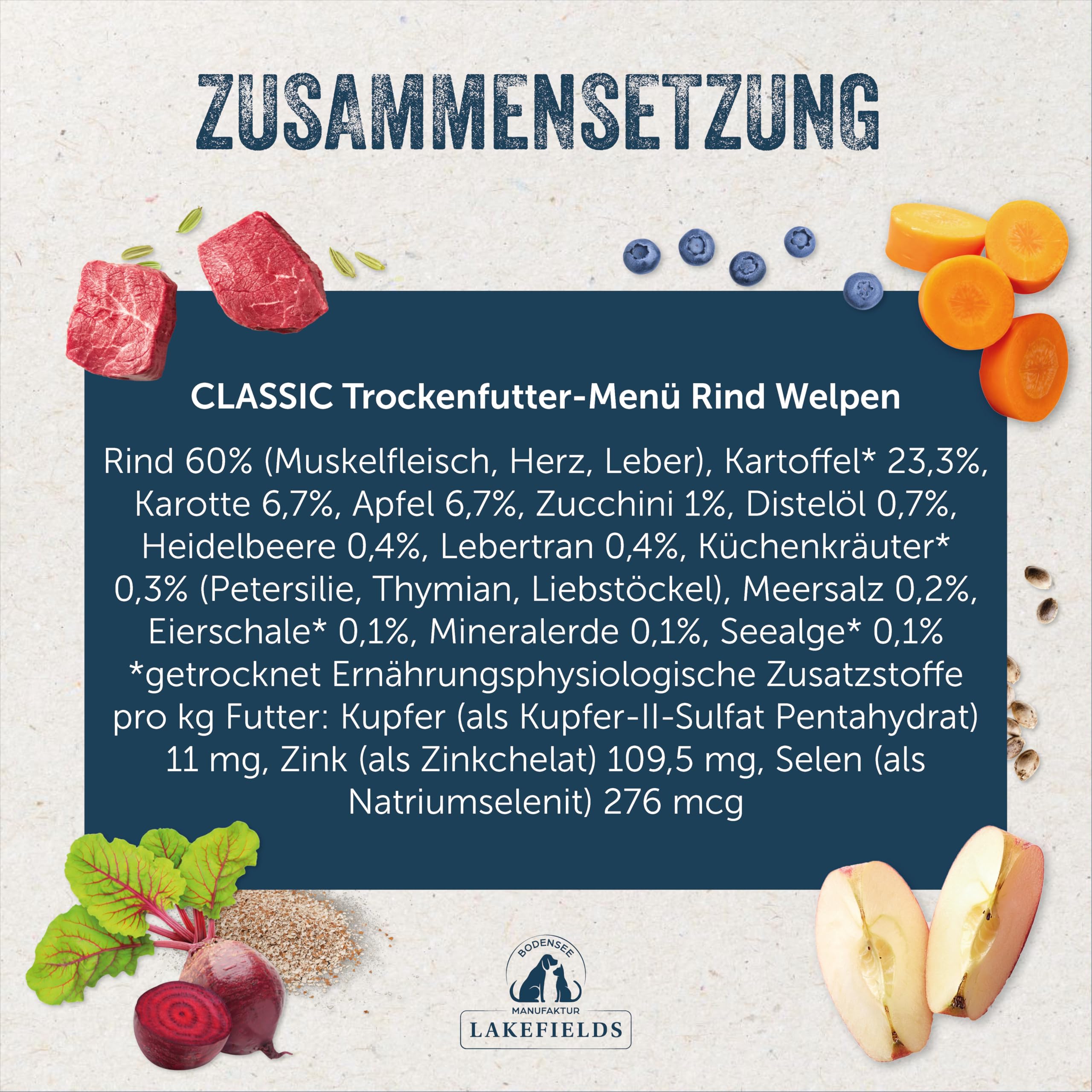 lakefields-classic-trockenfutter-f-r-welpen-rind-60-getreidefrei-2-5-kg image 4
