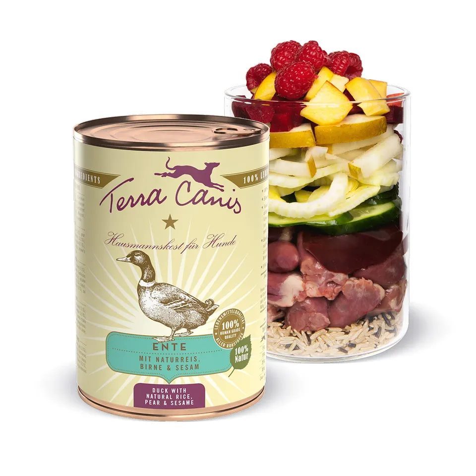 terra-canis-classic-men-ente-mit-naturreis-400g-alleinfuttermittel-f-r-erwachsen image 1
