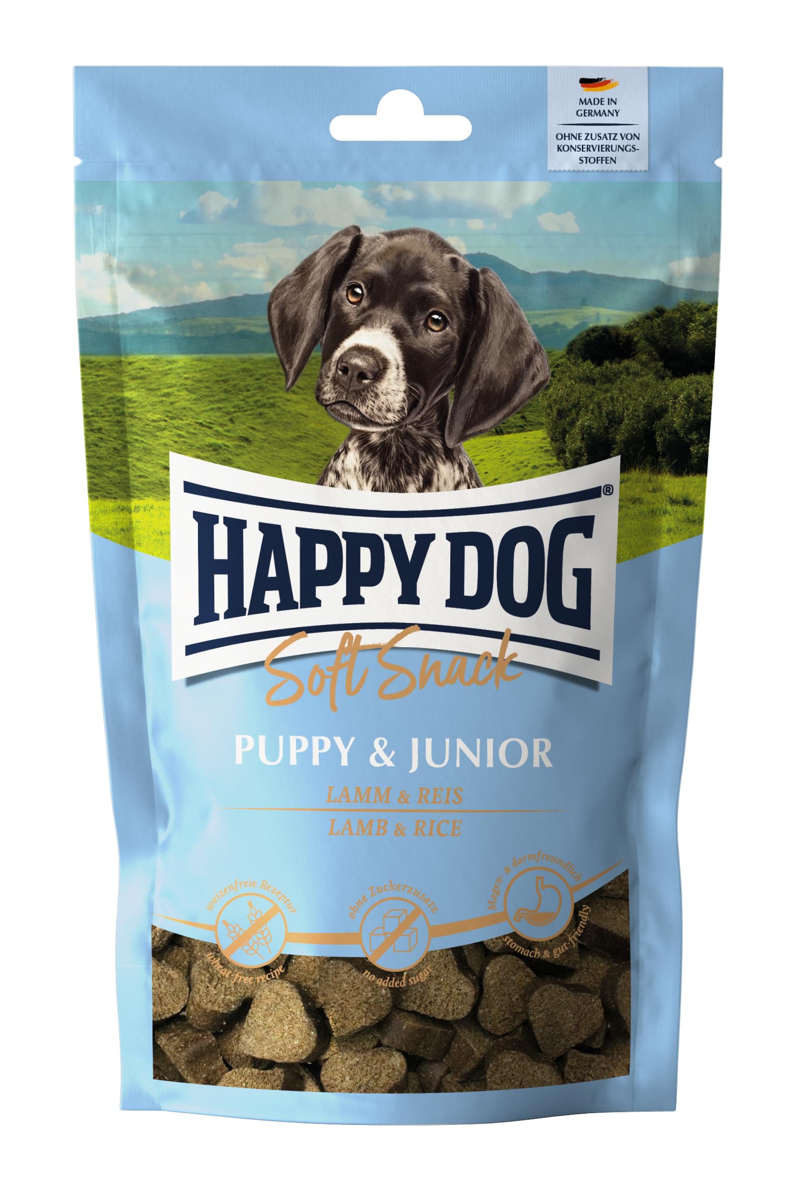 happy-dog-sensible-puppy-huhn-lachs-kartoffel-welpen-trockenfutter-1-kg image 6
