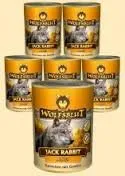 wolfsblut-jack-rabbit-adult-nassfutter-f-r-hunde-mit-kaninchen-und-gem-se-6x395g image 1