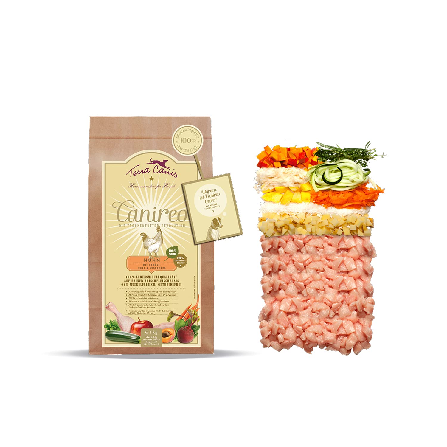 terra-canis-canireo-trockenfutter-f-r-hunde-wild-mit-gem-se-und-obst-1-kg-getrei image 7