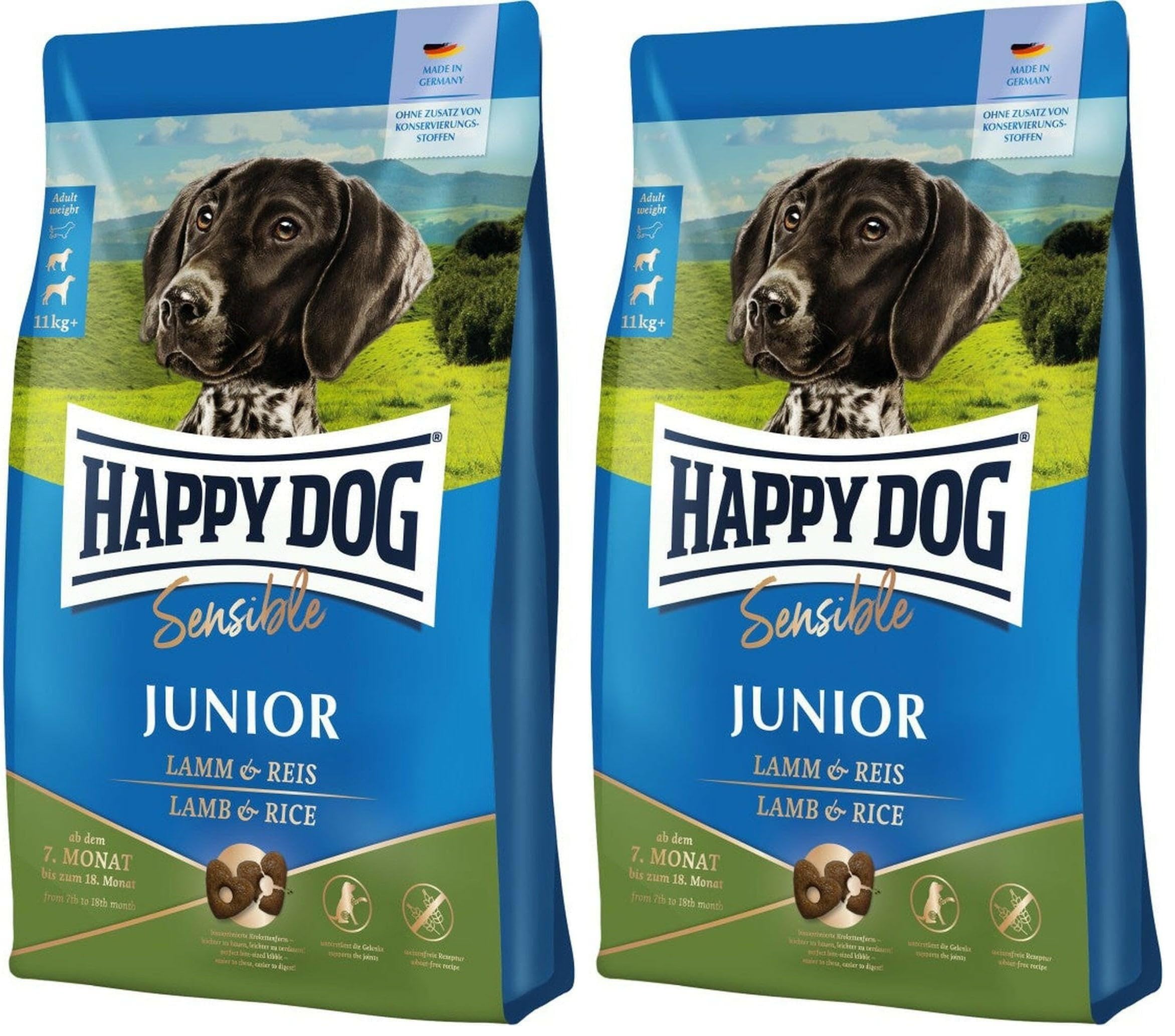 happy-dog-sensible-puppy-huhn-lachs-kartoffel-welpen-trockenfutter-1-kg image 3