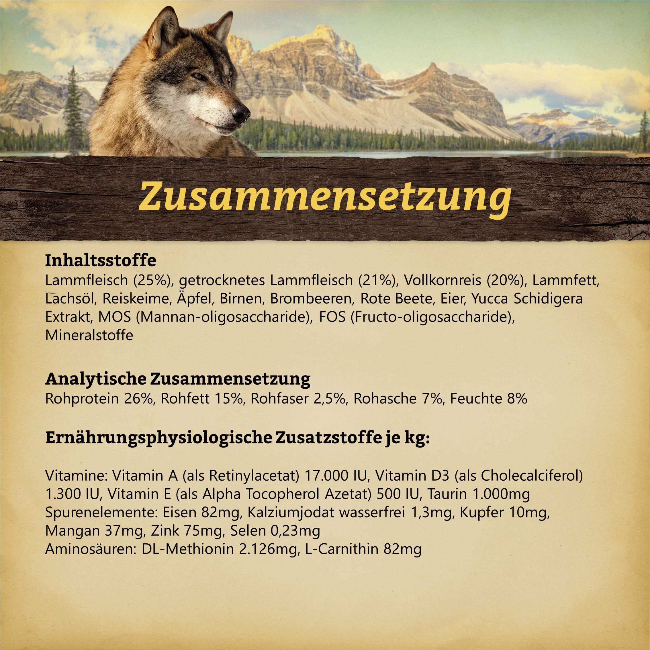 wolfsblut-range-lamb-adult-lamm-trockenfutter-getreidefrei-2-kg image 3