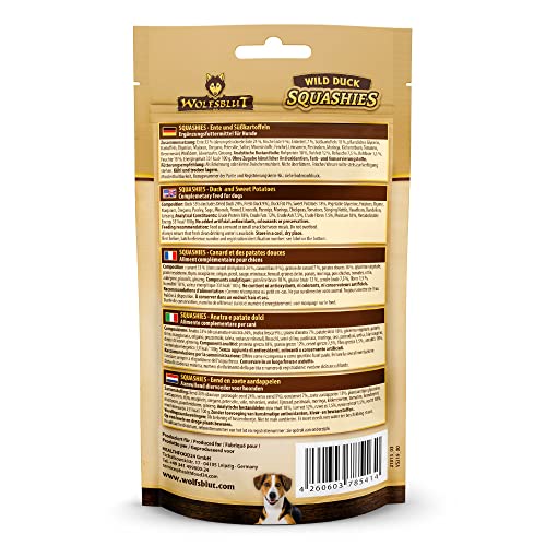 wolfsblut-wild-duck-squashies-getreidefreie-softte-hundesnacks-mit-ente-8x100g image 4