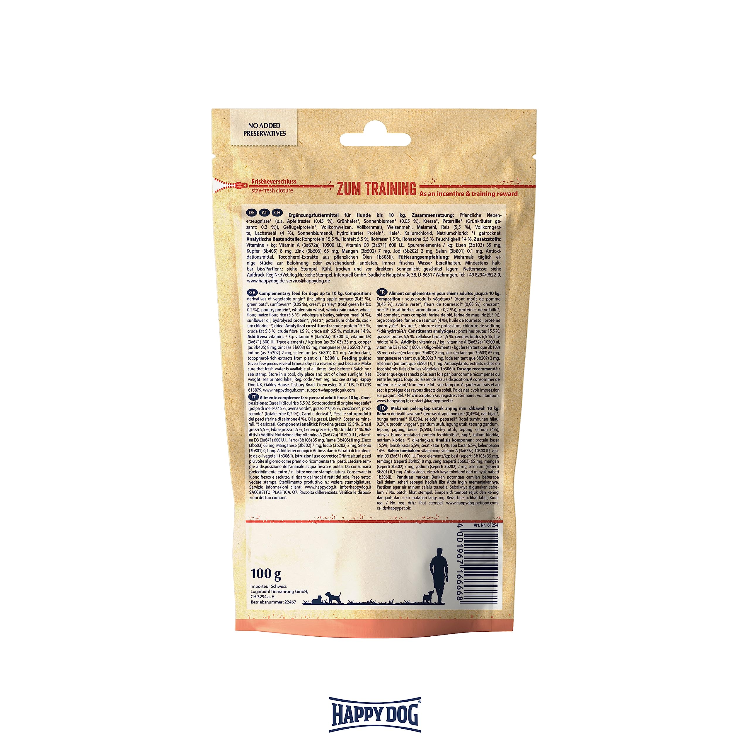 happy-dog-naturcroq-mini-snack-lachs-reis-100-g-trainingssnack-f-r-kleine-hunde image 5