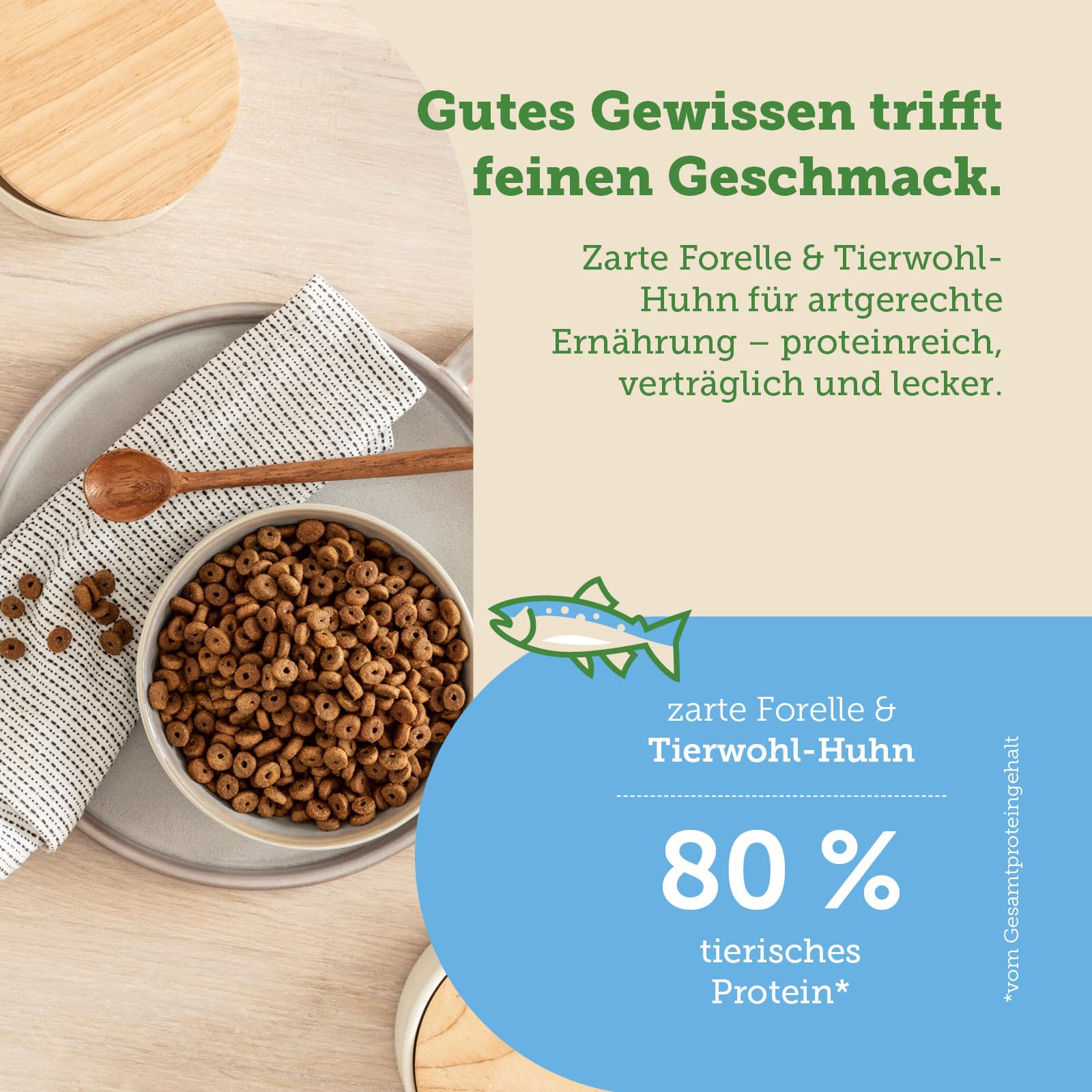 mera-cats-nature-forelle-katzen-trockenfutter-getreidefrei-400g image 4