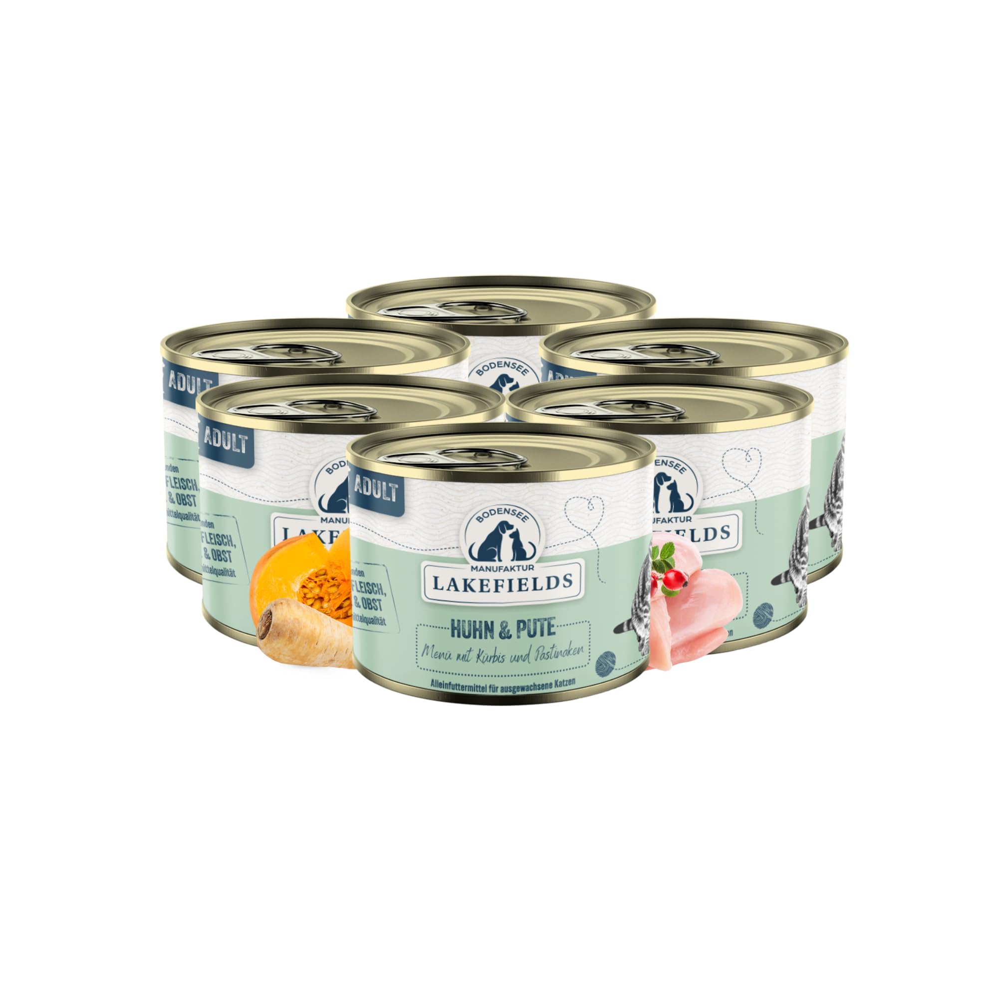 lakefields-premium-nassfutter-f-r-katzen-huhn-pute-200g image 6