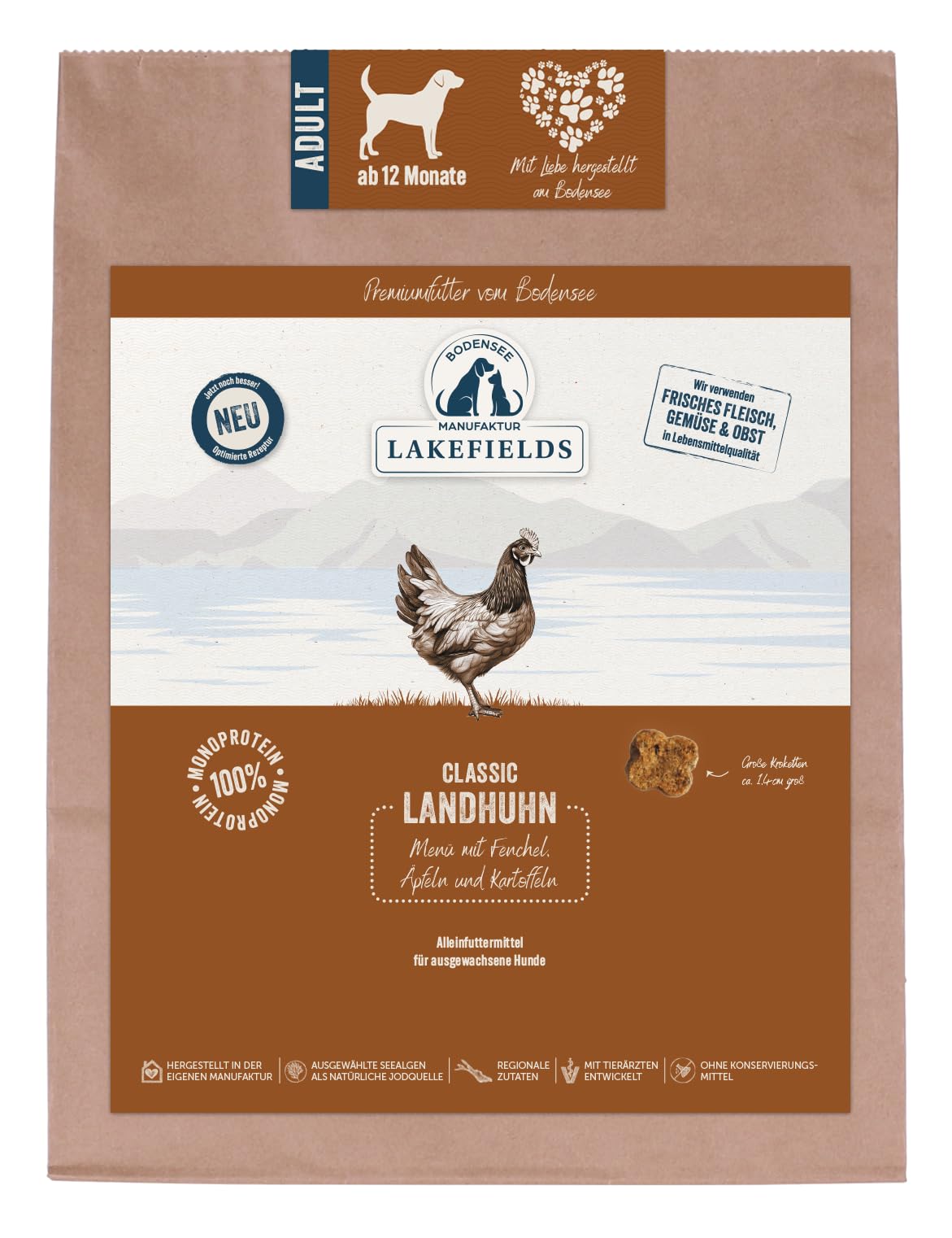 lakefields-classic-trockenfutter-f-r-hunde-huhn-60-getreidefrei-2-5-kg image 5