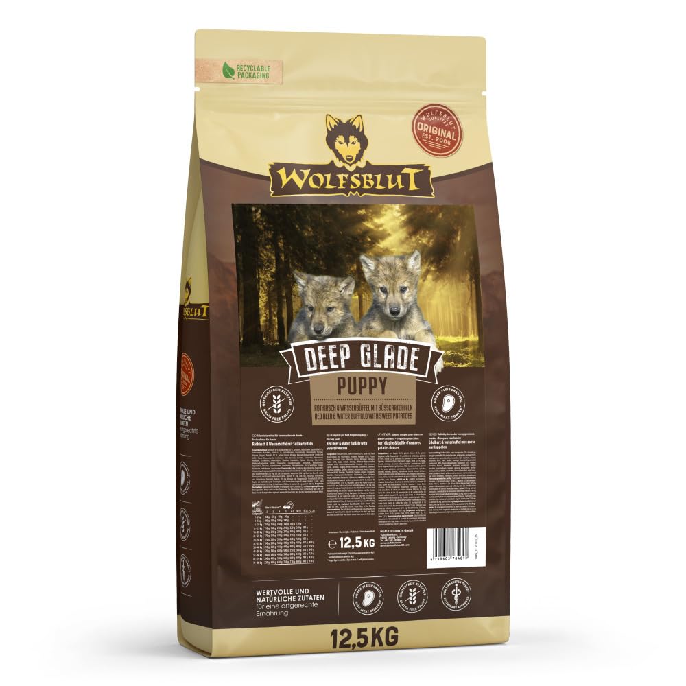 wolfsblut-deep-glade-puppy-trockenfutter-getreidefrei-2kg-hirsch image 6