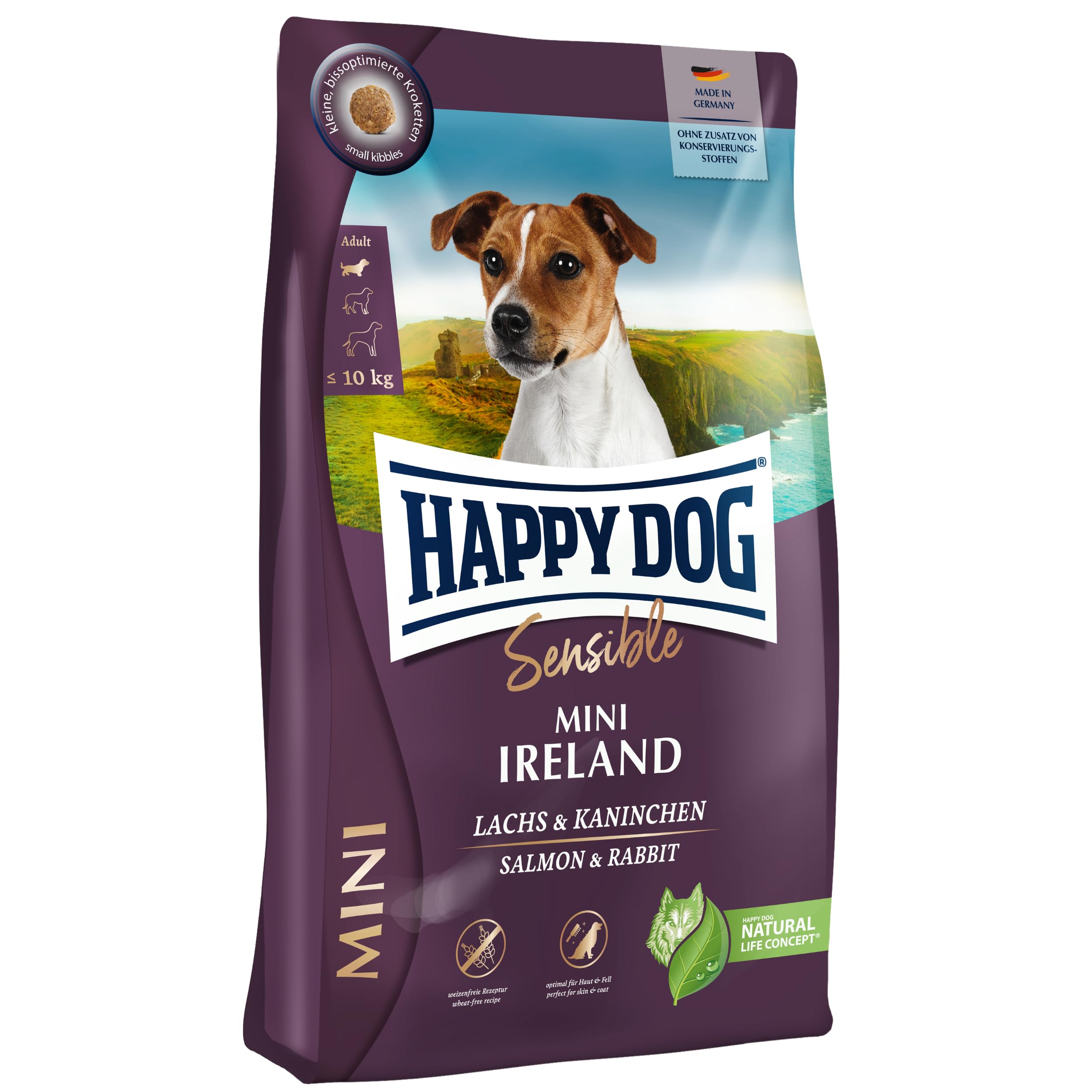 happy-dog-sensible-mini-france-trockenfutter-f-r-hunde-ente-getreidefrei-4-kg image 8